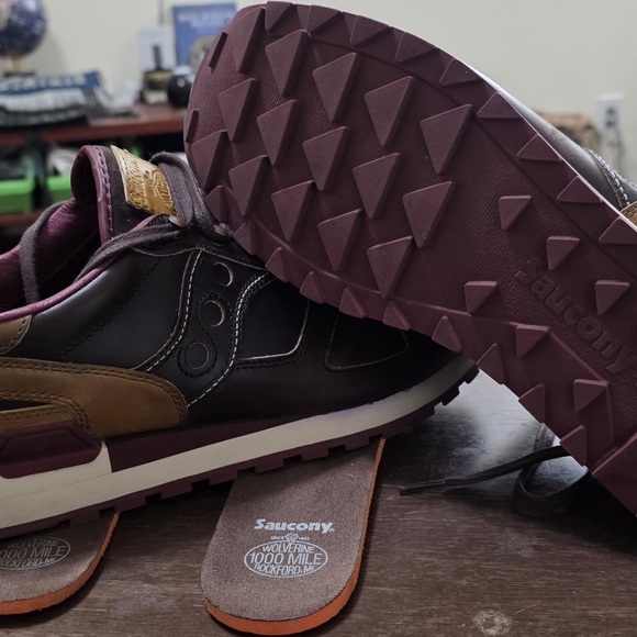 Saucony Shadow original "Wolverine 1000" mens Size 12 VNDS - Picture 4 of 10